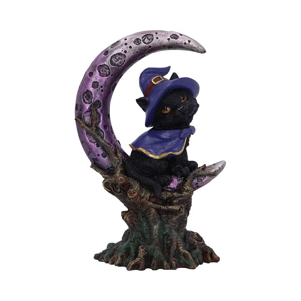 Nemesis Now Figura de Gato Coven Keepers, Resina, Negro, 18,5 cm
