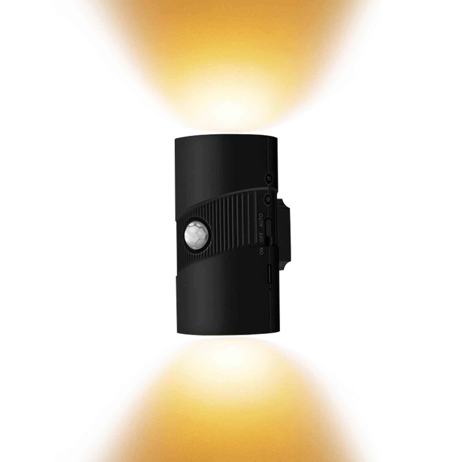 Nucelit Motion Sensors Wall Lamp Bedroom Wall Sconce Color Gradients Double Head LED Night Light Motion Sensors Lamp