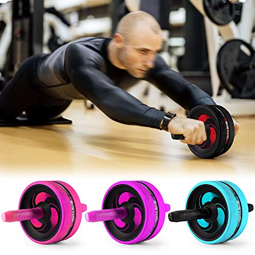 Roda de exercício, Romacci Abdominal Roller Home Office Ginásio Fitness Equipamento de treino Roda d