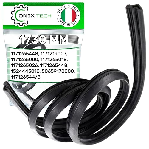 Türdichtung Geschirrspüler 1730 mm mit Originalcode 1171265448 117126544/8 1171265026 für Zanussi für Electrolux - MADE IN ITALY - Garantie 5 Jahre - ONIX TECH Türdichtung Geschirrspüler 1730 mm mit Originalcode 1171265448 117126544/8 1171265026 für Zanussi für Electrolux - MADE IN ITALY - Garantie 5 Jahre - ONIX TECH