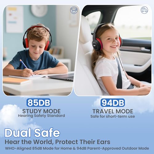 Acer HK03 Wired Kids Headphones with Dual 85/94 dB Volume Limiter — view 2