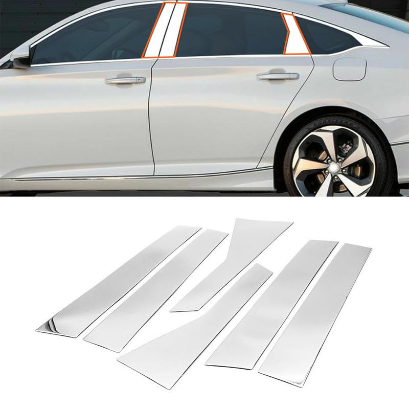 Amazon.com: Chrome Stainless Steel Pillar Post Trim Cover
