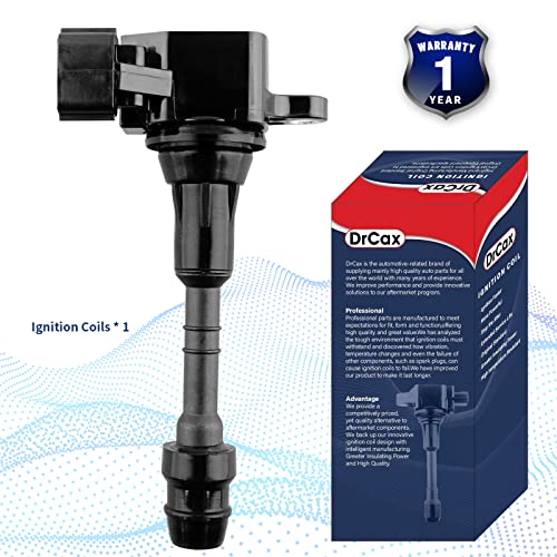 image for DrCax OEM Ignition Coil Compatible with Nissan Altima Frontier Maxima 