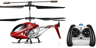 SZITW Remote Helicopter 3.5CH Alloy RC Airplane Boy Flying Hobby Built-in Gyroscope RC Aircraft Double Protection RC Aircraft RTF Hollow Cup Motor Beginner to Fly Toys