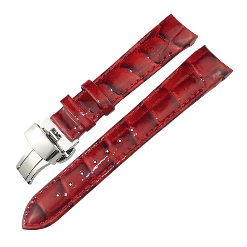 Bracelet de montre en cuir 18mm pour femme compatible Tissot 1853 T035