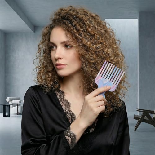Peine para cabello rizado con diseño antiestático miniatura 7