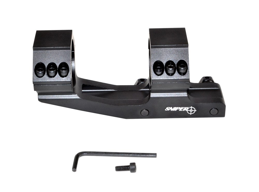 Sniper PT-35EX614 / 35mm Tube Diameter/High Profile Cantilever Integral Scope Mount for Picatinny Rails