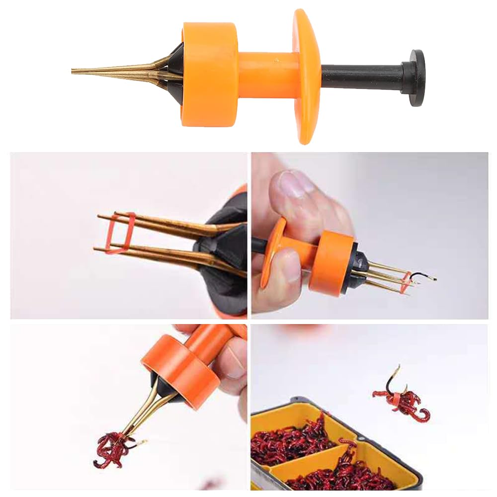 Amazon | 餌クリップ釣りワームクリップ携帯型血ワームミミズクリップ