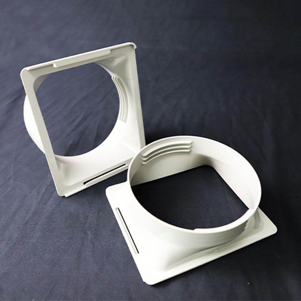 15cm Square Exhaust Duct Interface Pipe Tube Connector