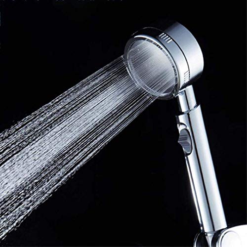 Cabezal de ducha portátil con botón ON/OFF y ahorro de agua