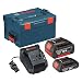 Bosch SKC181-202L 18-Volt Lithium-Ion Starter Kit with (2) 2.0 Ah Batteries, Charger and L-BOXX-2