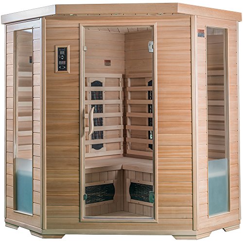 SaunaMed Classic Hemlock 4-6 Person Sauna