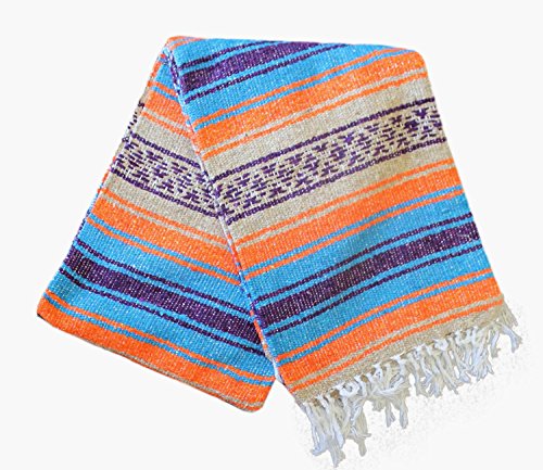 Del Mex Deluxe Classic Mexican Falsa Blanket