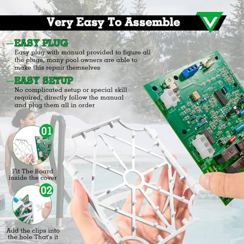Cautyfky FDXLICB1930 FD Integrated Control Board Kit, Fit for Hayward Universal H-Series Low Nox Pool Heater Models H150FDN/P、H200FDN/P、H250FDN/P、H250FDN/P、H300FDN/P、H350FDN/P、H400FDN/P by Cautyfky - Used condition - Image 3