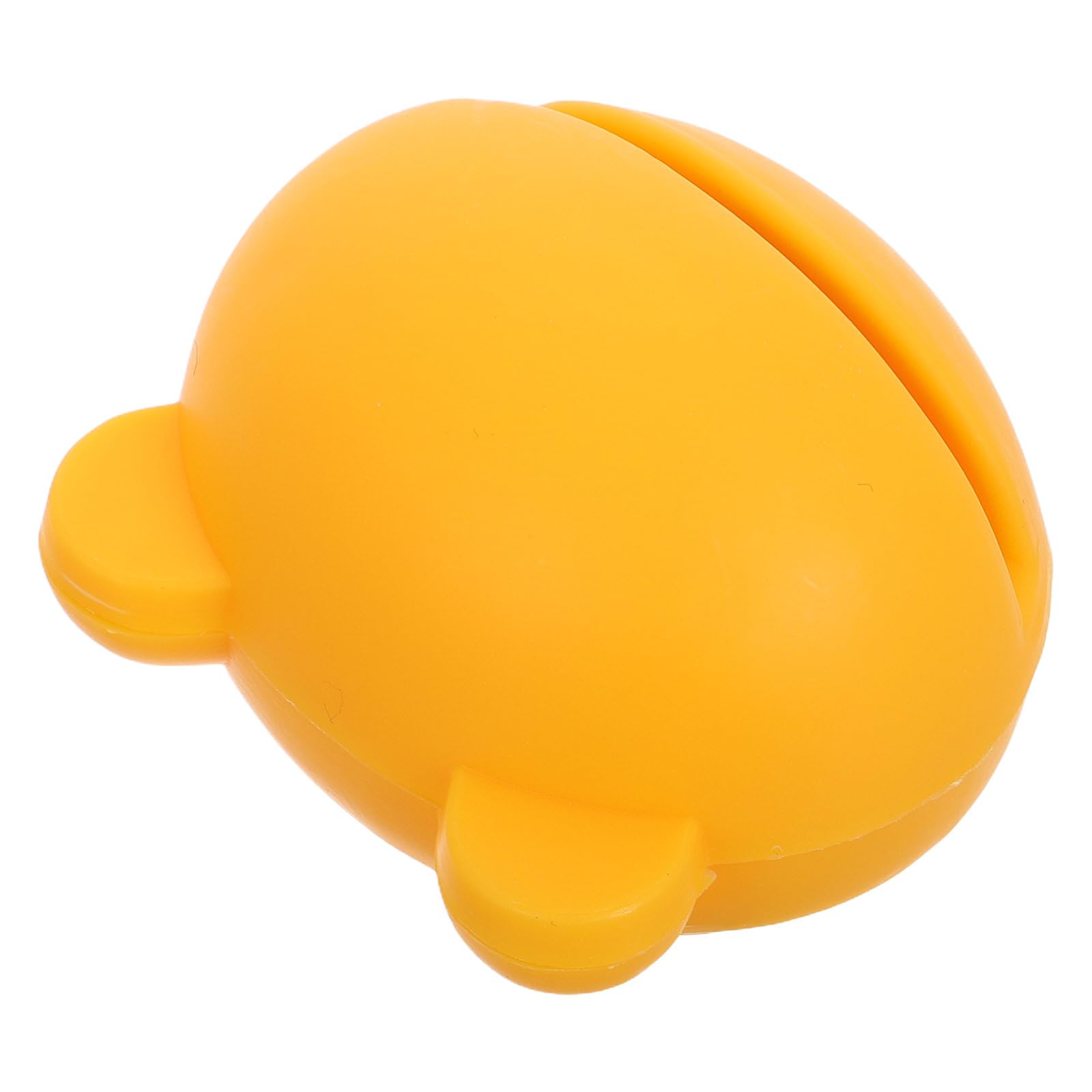 Manual Two-Stage Kitchen Knife and Scissor Sharpener with Angle Guide Yellow Handheld Sharpener Tool for Home Cooking and