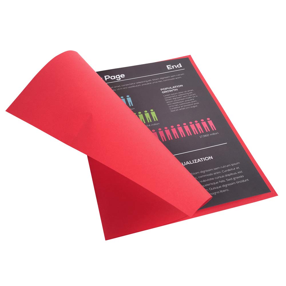 Paquet De 100 Sous-chemises Rock''s 80 - 22x31cm - Couleurs Assorties - Exacompta - La Poste