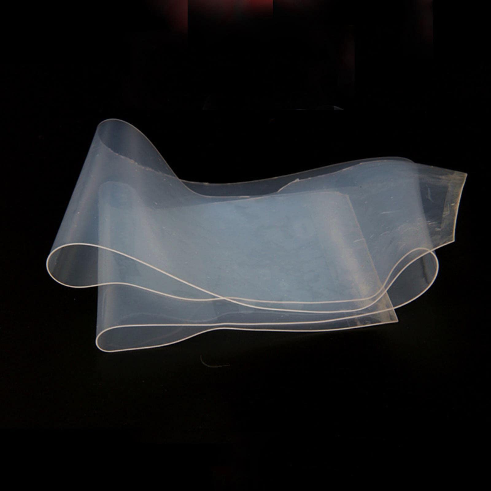 Película transparente del silicón de la longitud de la hoja 500m m de la goma de silicona de la anchura 500m m de la goma de silicona de 0,