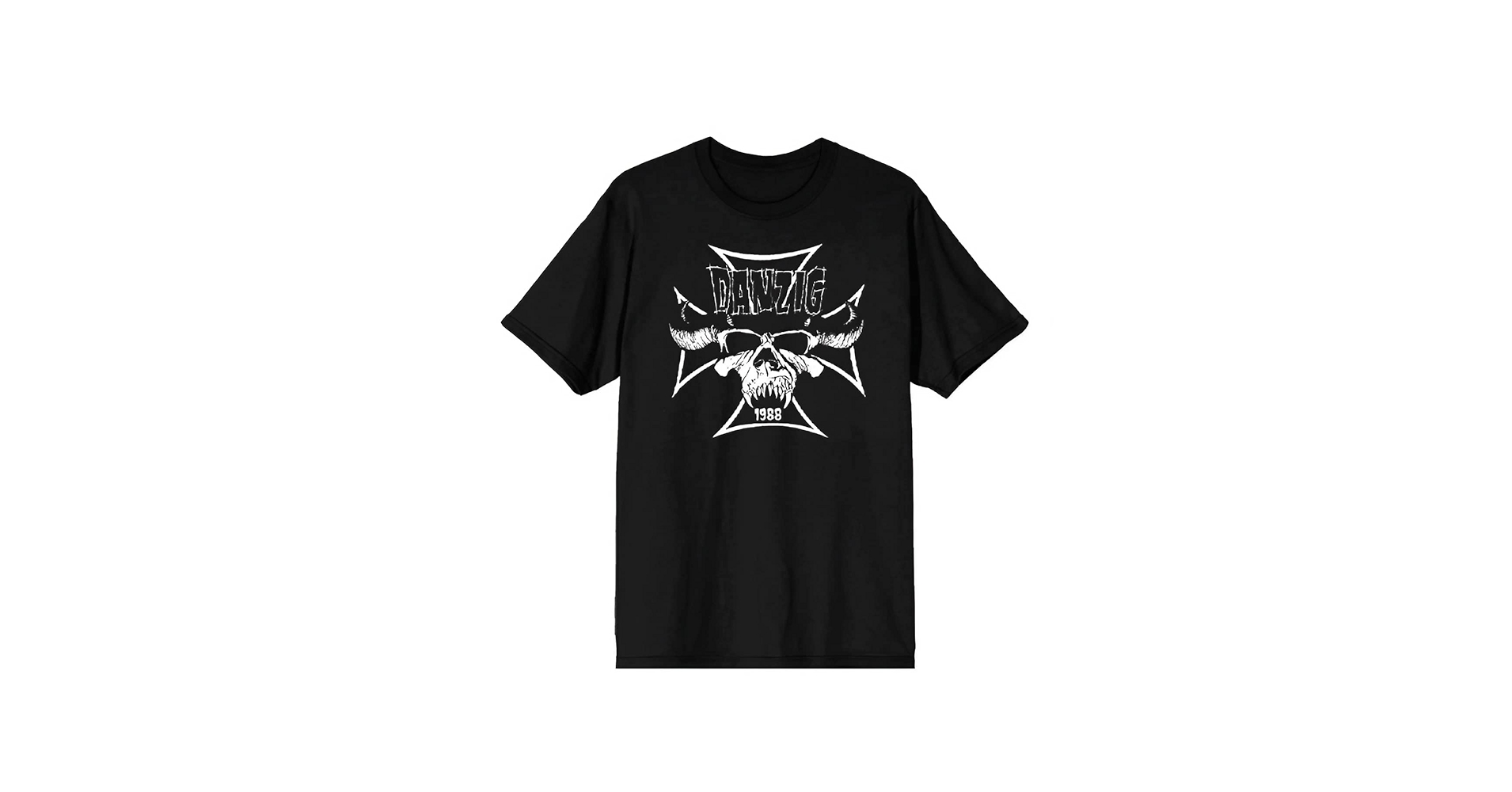 Amazon.com: Danzig Men's Cross T-Shirt Black Small