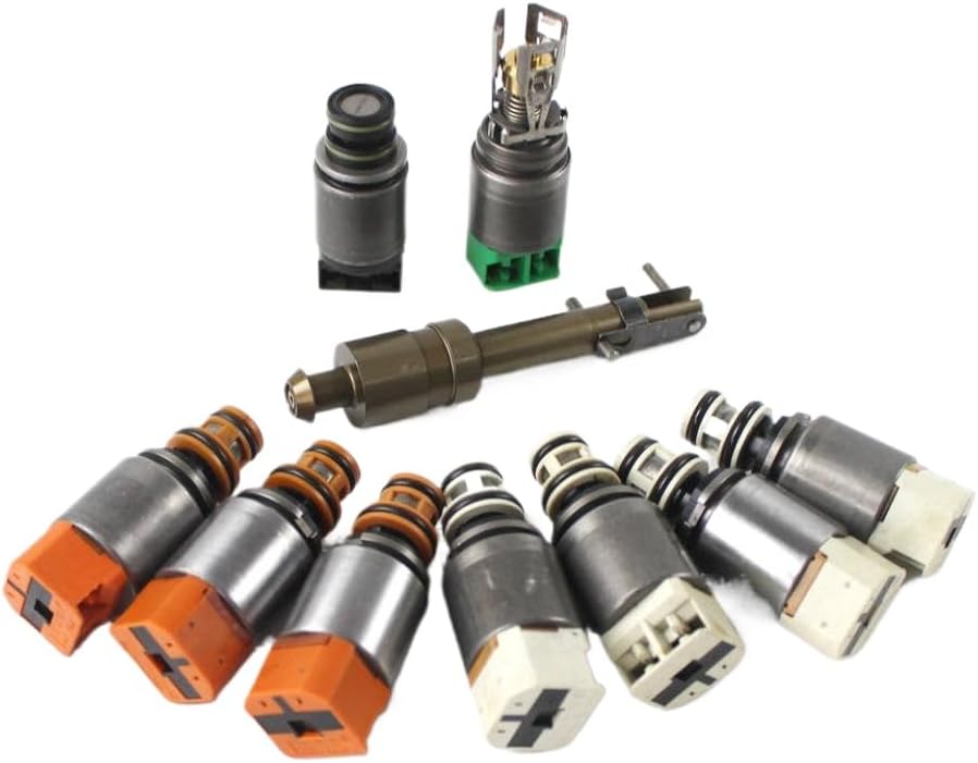 1 Set 8-Speed Auto Transmission Solenoid Kit 8HP45 8HP45X 8HP75X 8HP70 8HP90 Compatible with Mechatronics Car Engine 1087-298-388 1087298388