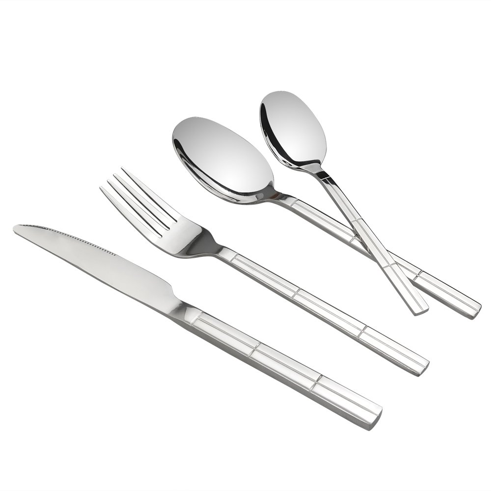 Set Posate Sambonet Dream | 24 Pezzi Acciaio Inox 18/10 | Per 6 Persone - Foto 2