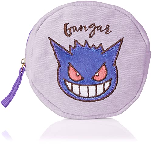 マルヨシ ポケットモンスター 帆布丸型ポーチ ゲンガー PM-HMP-GG