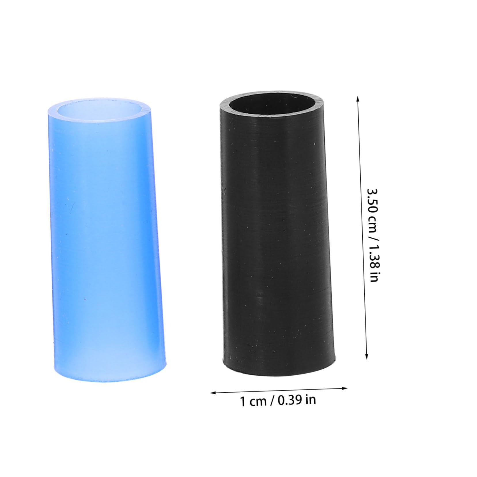 GALPADA 2pcs Alto Saxophone Neck Sleeves Silicone Sax Covers Flexible Easy to Install Enhances Sound Performance Compatible with Alto Tenor Saxophones Portable Accessories