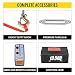 VEVOR Cabestrante Eléctrico 6123,5 kg Cabrestante Eléctrico 12 V de Cuerda de...