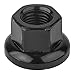 Origin8 Cr-Mo Hub Axle Nuts, M9 x 1.0, Black