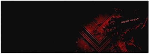 SPIN CART Large Gaming Mouse Pad with Nonslip Base | Thick, Comfy, Waterproof & Foldable Mat for Desktop, Laptop, Keyboard, Consoles & More Colour…