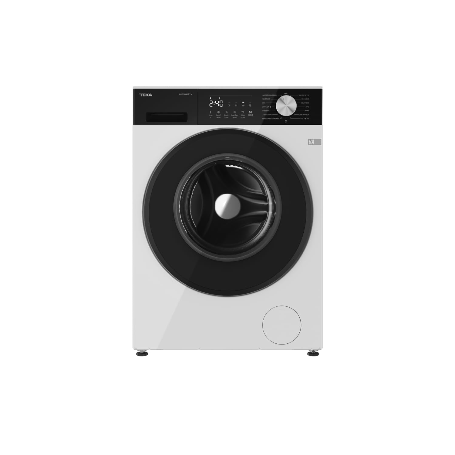 TEKA Lavadora de Libre Instalación, 7 kg, Panel Táctil