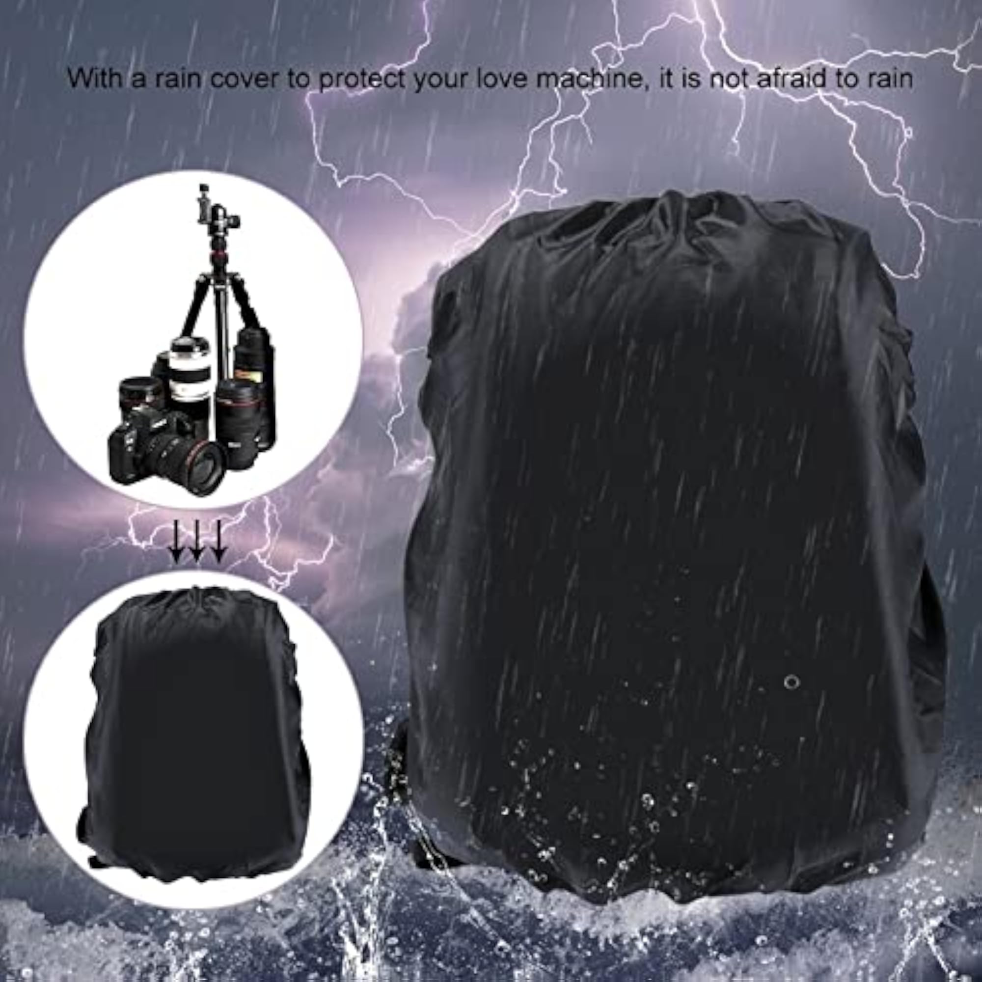 PU5015B Camera Backpack Waterproof