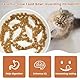 PETTOM Antischlingnapf Katze Keramik, Slow Feeder Katze Nassfutter, Langsam Fütterung Katzennapf, Anti Schling Napf Katzen Hunde Klein