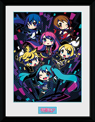 GB Eye, Hatsune Miku Neon Chibi Print Frame