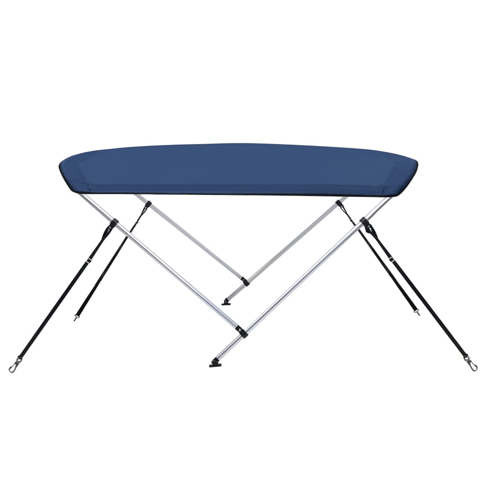 Poteaux De Support Bimini En Aluminium – 2 Pièces, Longueur Réglable 66-110 Cm, Pour Toit Bateau 3 Ou 4 Arches