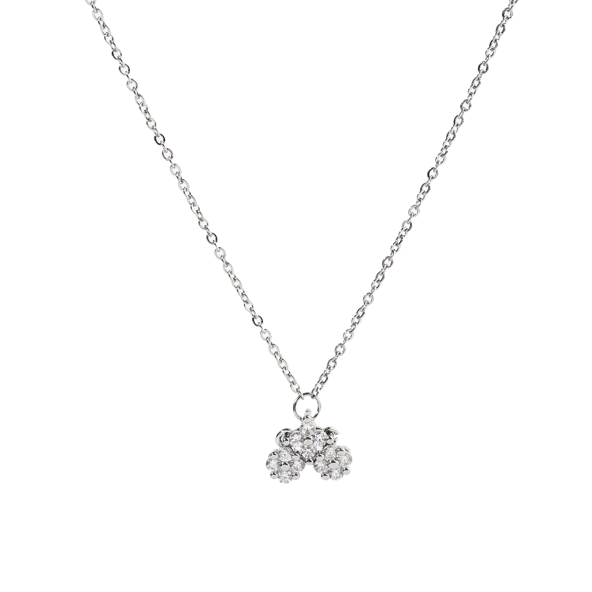 SALTY Kyria Clover Necklace for Women & Girls | Neck Chain | Locket | Necklace | Fancy & Stylish | Aesthetic Jewellery | Everyday Accessories (B0DCS6764V) Amazon Price History, Amazon Price Tracker
