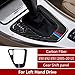 Car Gear Shift Panel Sticker Decal Carbon Fiber Trim Cover fits for BMW E90 E92 E93 2005 2006 2007 2008 2009 2010 2011 2012 Accessories