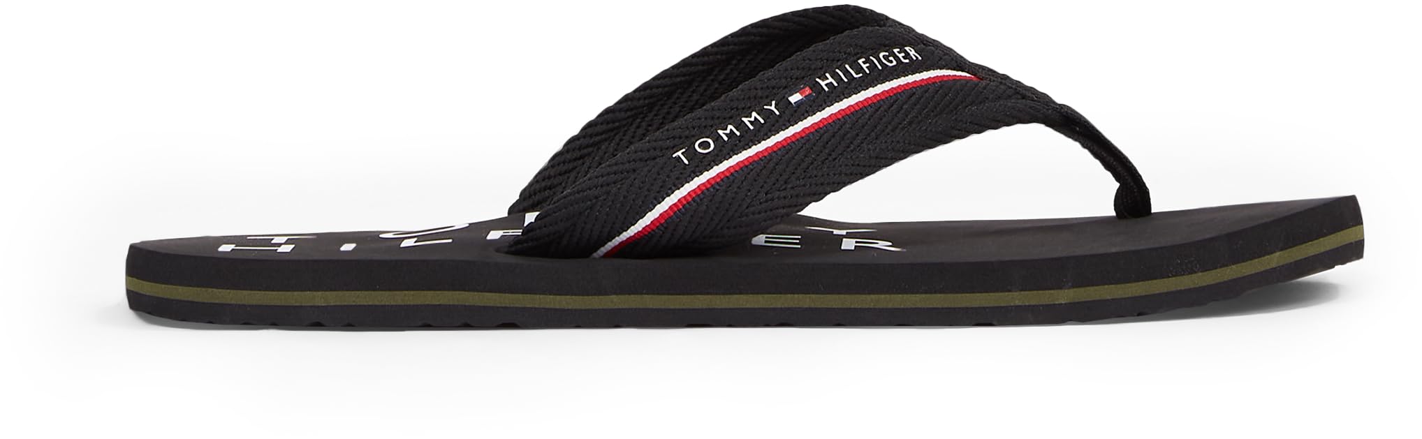 Tommy Hilfiger Chanclas Hombre Web Beach Sandal con logotipo