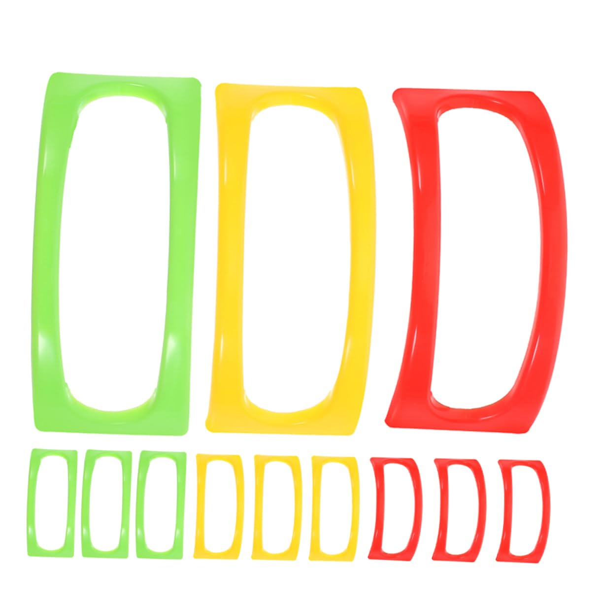 Alipis Mexican Pancake Stand 18-piece Taco Holder Rack Small Compact for Camping Parties Home