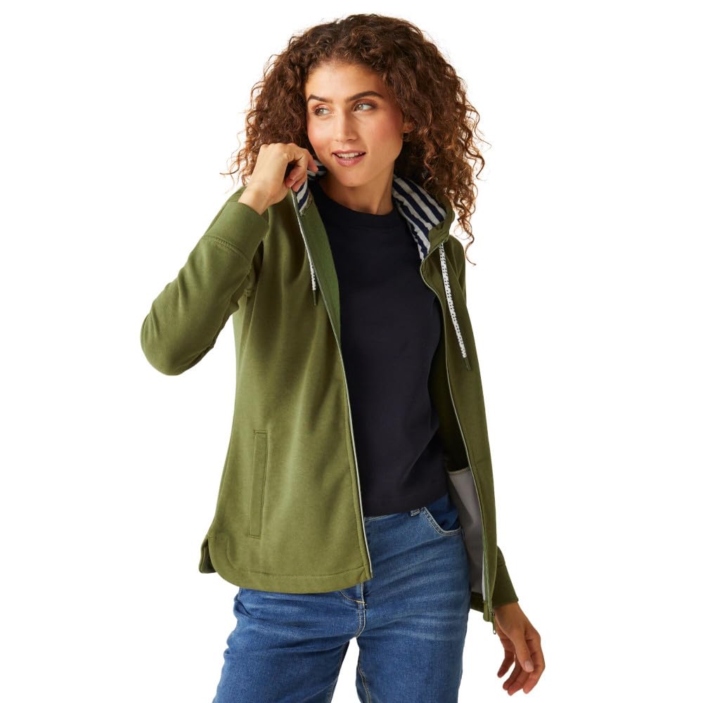Regatta Womens Bayletta Full Zip Hoody Fleece, Fourleafclvr, 10 UK