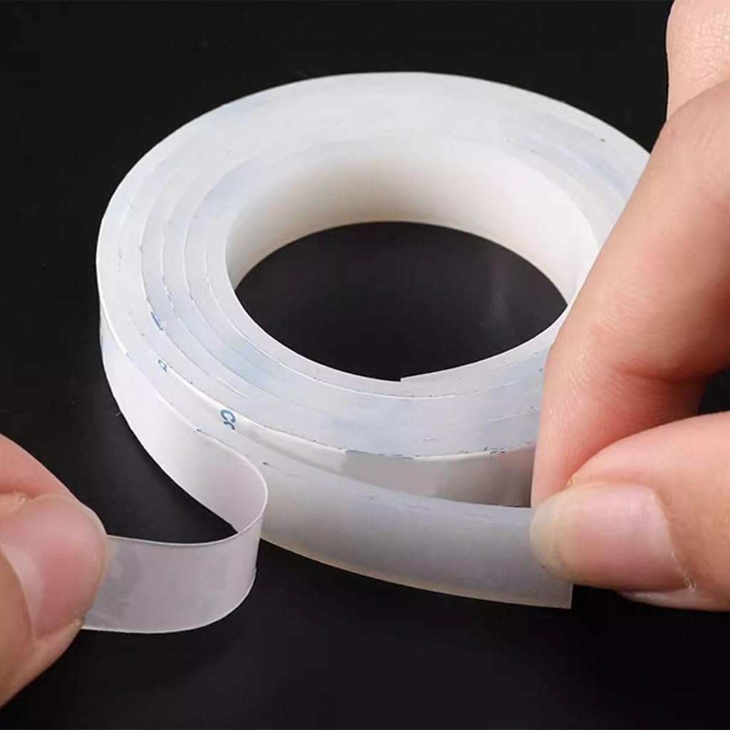 Striscia Di Gomma Siliconica Con Supporto Adesivo Da 5 Metri Guarnizione Di Tenuta Autoadesiva Resistenza Alle Alte Temperature Striscia Di Tenuta Antiurto Antiscivolo, 1 Pz(3x20mm)