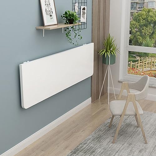 Table suspendue en bois 28 pouces LWX idéale pour coin repas et buanderie