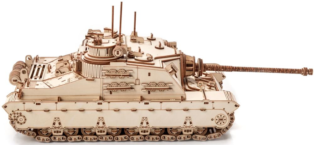 little story World of Tanks Panzer model drewniany 3D, opancerzony samochód bojowy, oficjalny model licencji montażowej, DYI, maszyna wojenna, zabawka edukacyjna dla dzieci, czołg w