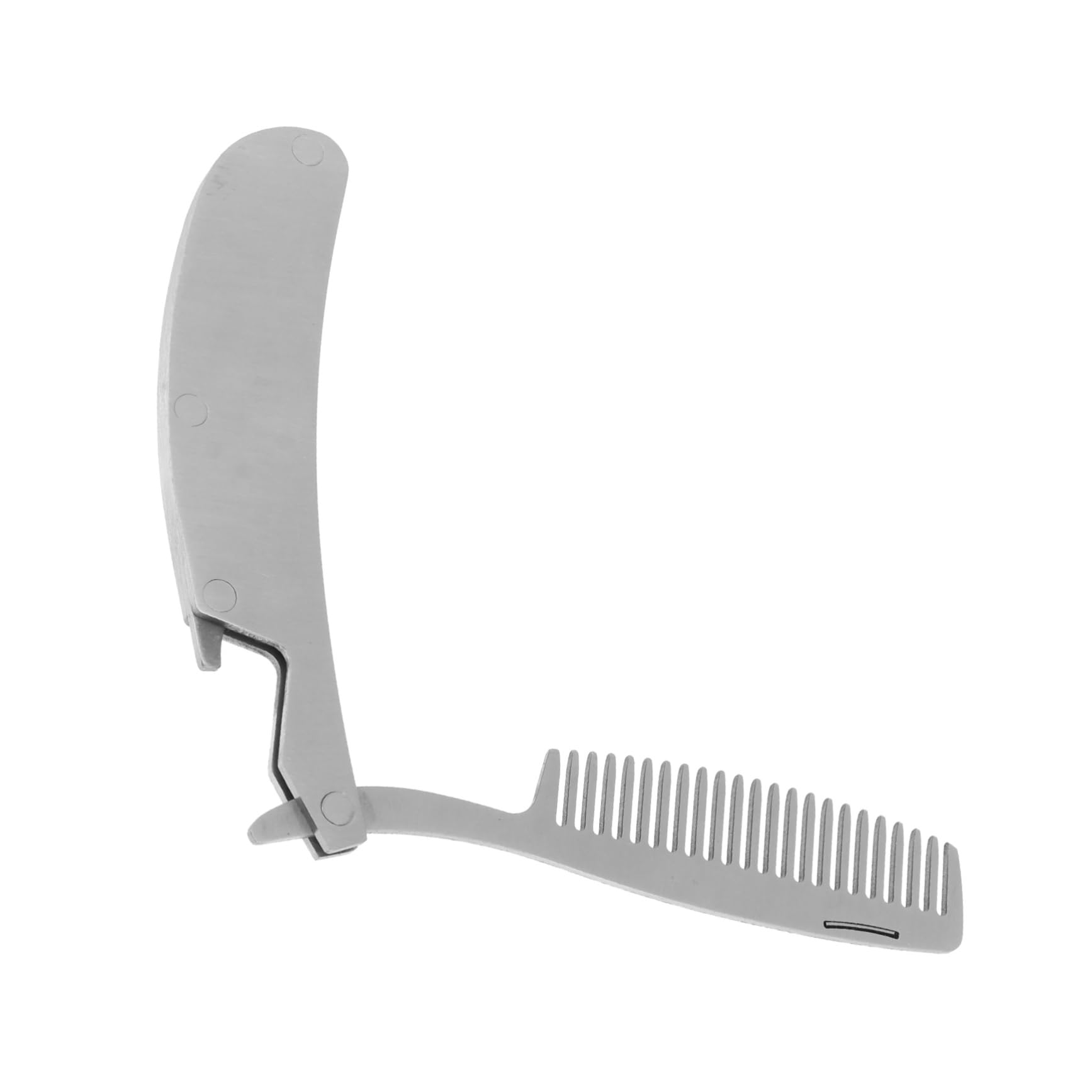 4pezzi Pettine Foldable Inossidabile Per Styling Mini Pettine Portatile Antistatico e Multifunzionale Strumento Per Acconciature e Massaggi Per