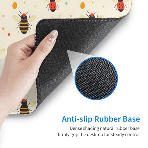 Grand tapis de souris de jeu stable pour éliminer les glissements du clavier