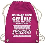 Ein lustiges Motiv passend gesucht? Mit Stricknadeln und Statement überzeugt der Print zum Thema Stricken in vollem Umfang