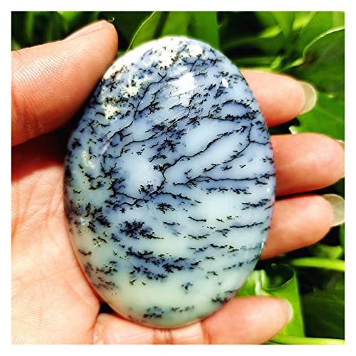 Ópalo dendrítico natural de colección JCAKES piedra áspera con inclusiones 3