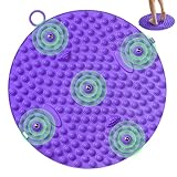 足つぼマット 足ツボマット BEICHI 足ツボマッサージ 足つぼマッサージ 足つぼ 足ツボ 指圧ボード あしつぼ 日常用 簡単操作 即開即用 (35CM) (パープル)
