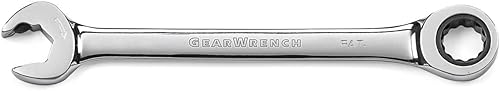Miniatura 2 de GEARWRENCH Llave combinada de trinquete de extremo abierto 0.512 in 12 puntos- 85513