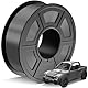 JAYO PETG Filament 1.75mm Grau 1.1KG, PETG Starke Zähigkeit 3D Drucker Filament, Maßgenauigkeit +/- 0.02 mm, 1.1kg Spule(2.4lbs) für die meisten FDM 3D Drucker
