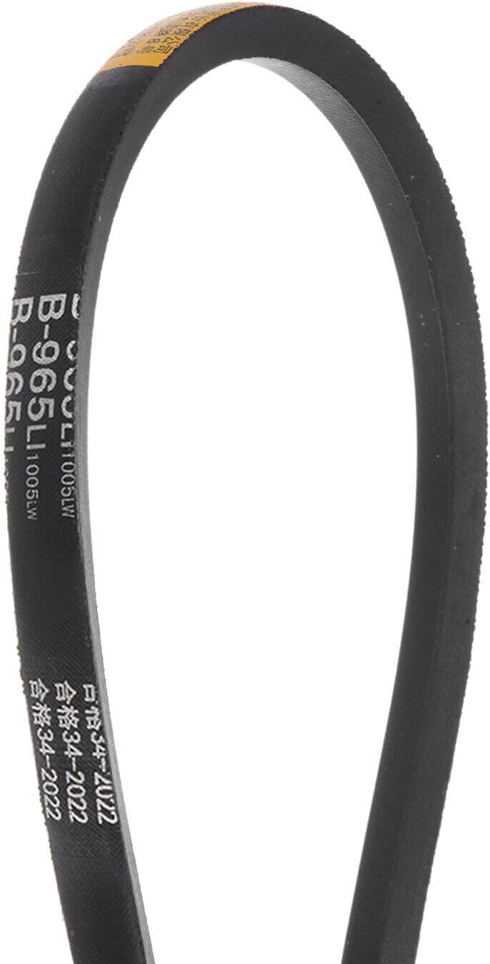Toolparts And Accessories 2pcs B-965 V-Belts Drive Belt 965mm Inner Girth Rubber For Power Transmission (#CN#130824-09194)